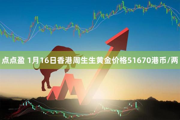 点点盈 1月16日香港周生生黄金价格51670港币/两